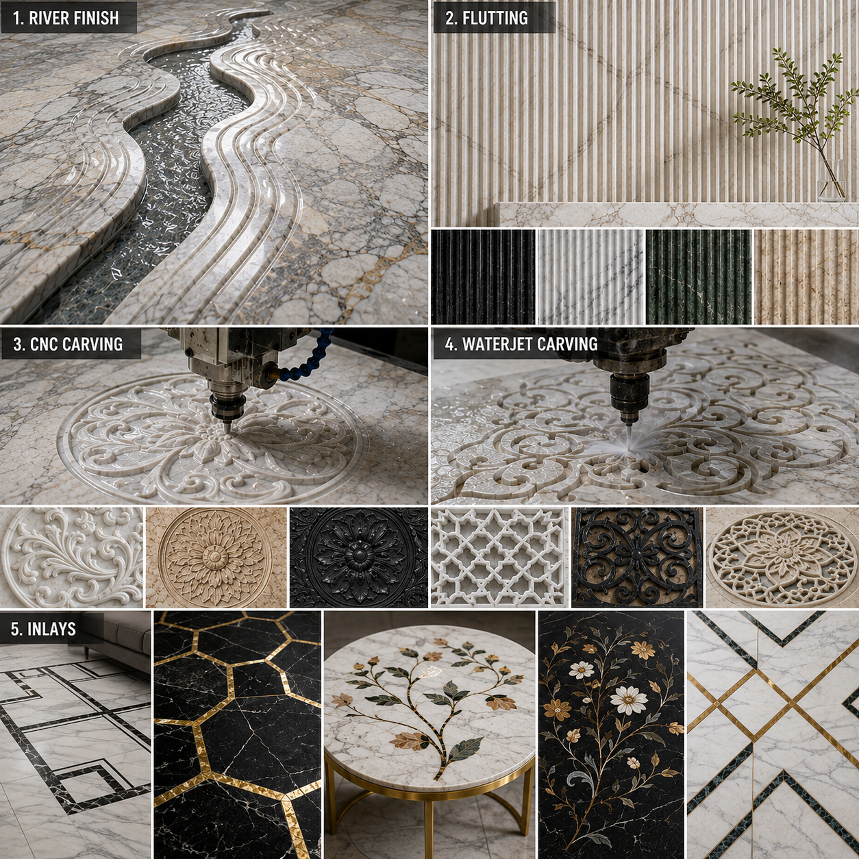 Various Finishes